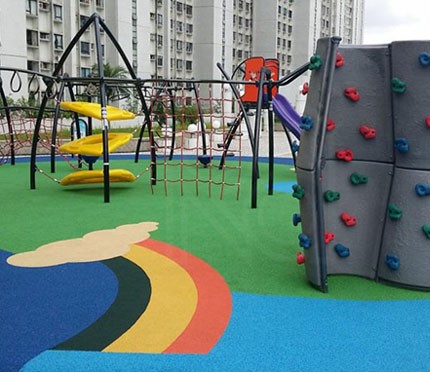 EPDM particles for playground