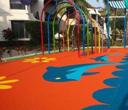 EPDM particles for playground