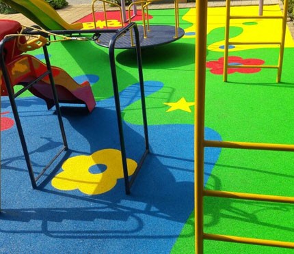 EPDM particles for playground